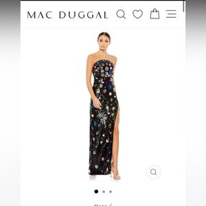 Mac Duggal Embellished Gown - offers welcome